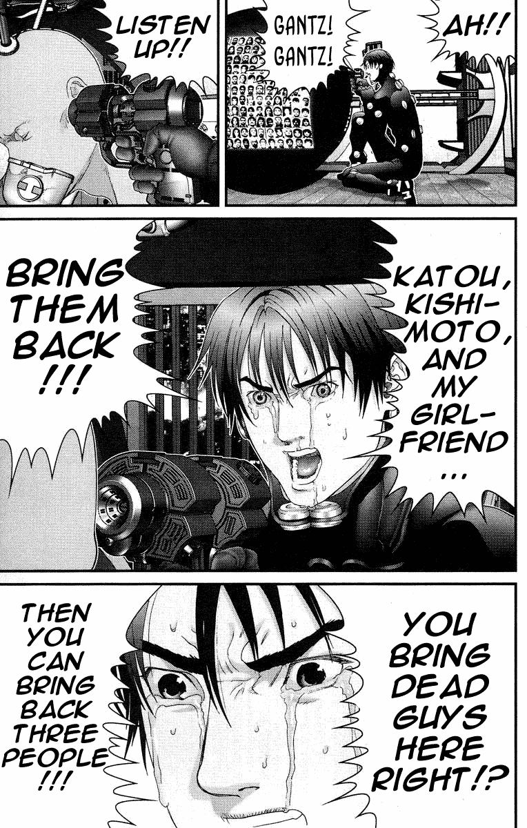 Gantz Chapter 90 page 15 - Chapter 90: Alone