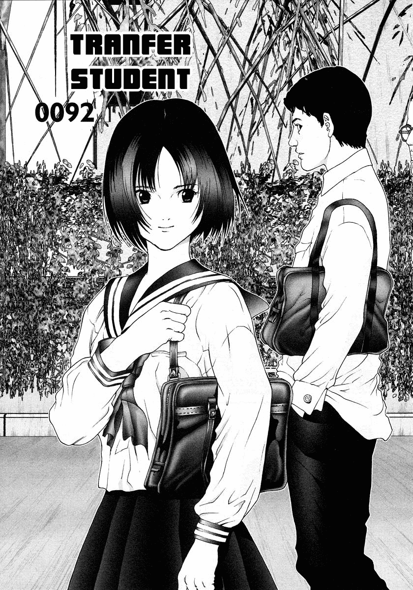 Gantz Chapter 92 page 1 - Chapter 92: Transfer Student