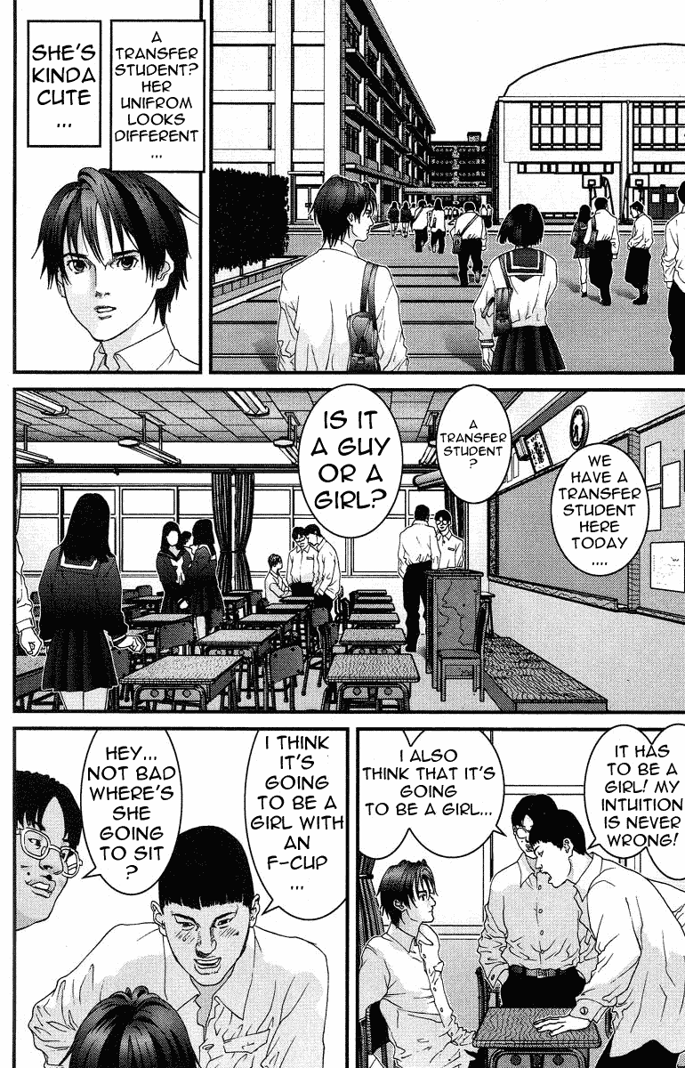 Gantz Chapter 92 page 2 - Chapter 92: Transfer Student