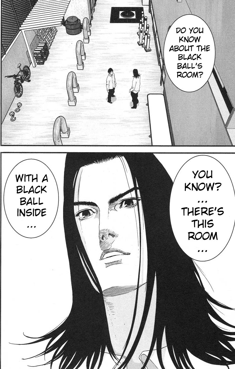 Gantz Chapter 93 page 3 - Chapter 93: The Black Ball's Room