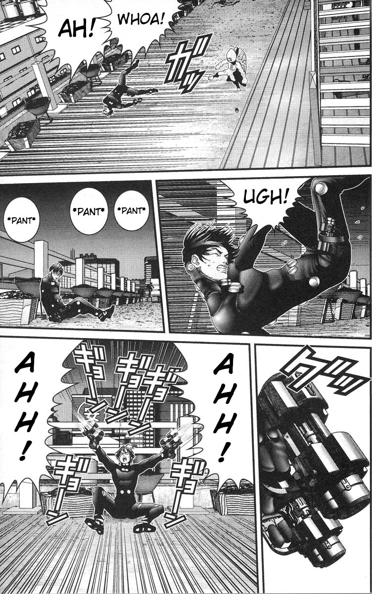 Gantz Chapter 96 page 11 - Chapter 96: Fight Scene in the Sky