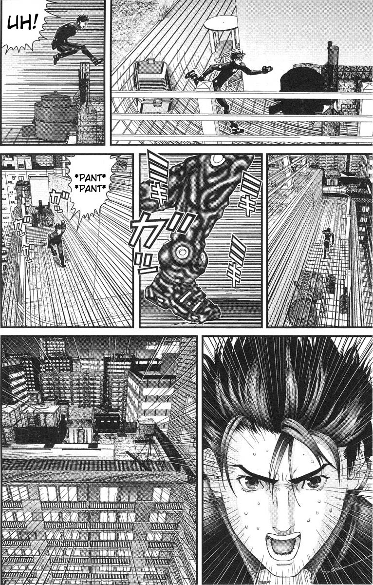Gantz Chapter 96 page 14 - Chapter 96: Fight Scene in the Sky