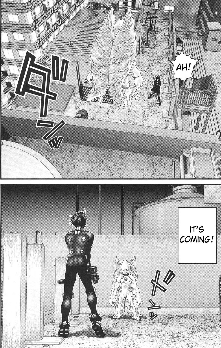 Gantz Chapter 96 page 4 - Chapter 96: Fight Scene in the Sky