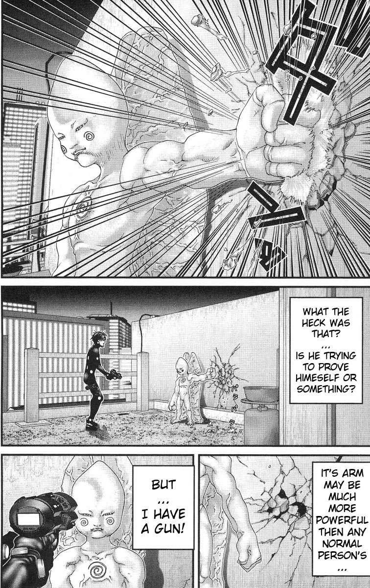 Gantz Chapter 96 page 6 - Chapter 96: Fight Scene in the Sky