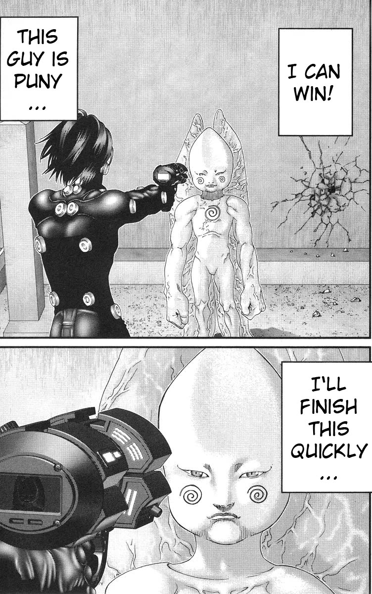 Gantz Chapter 96 page 7 - Chapter 96: Fight Scene in the Sky