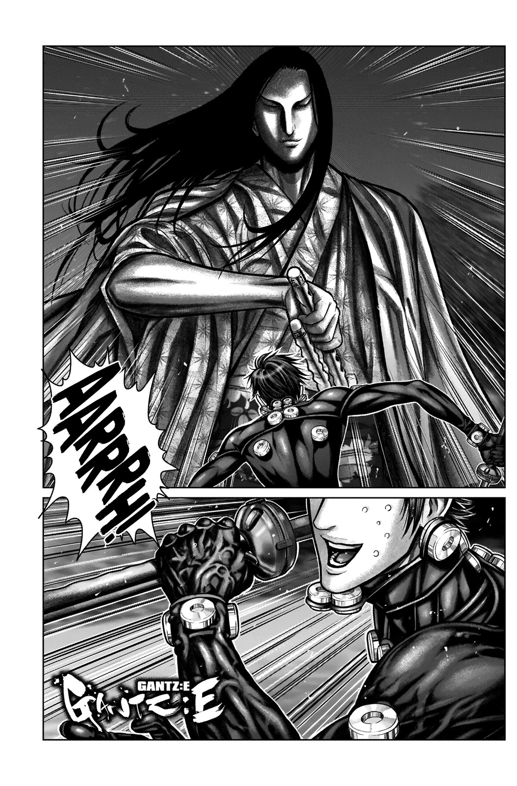 Gantz:E Chapter 12 page 2 - Chapter 12: 2 Vs. 2