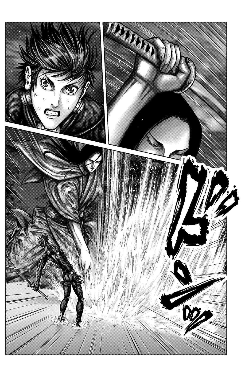 Gantz:E Chapter 12 page 4 - Chapter 12: 2 Vs. 2