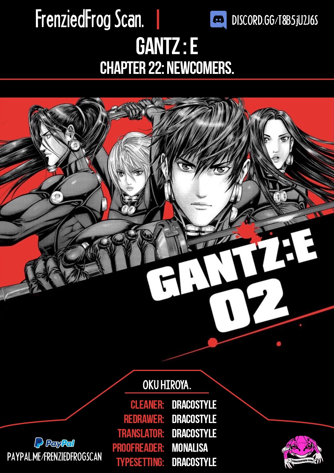 Gantz:E Chapter 22 page 1 - Chapter 22: Newcomers
