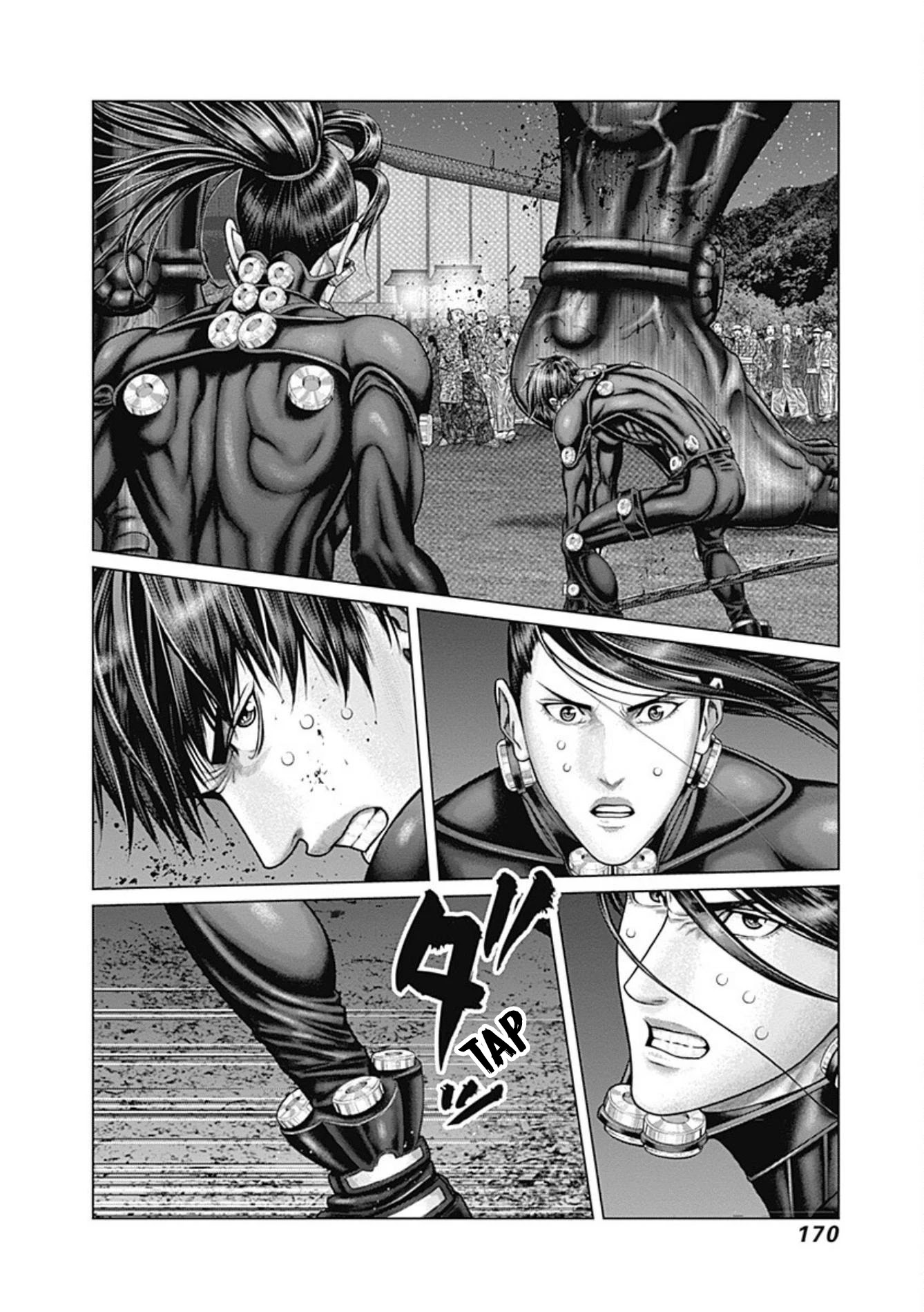 Gantz:E Chapter 25 page 14 - Chapter 25: Nio Statue