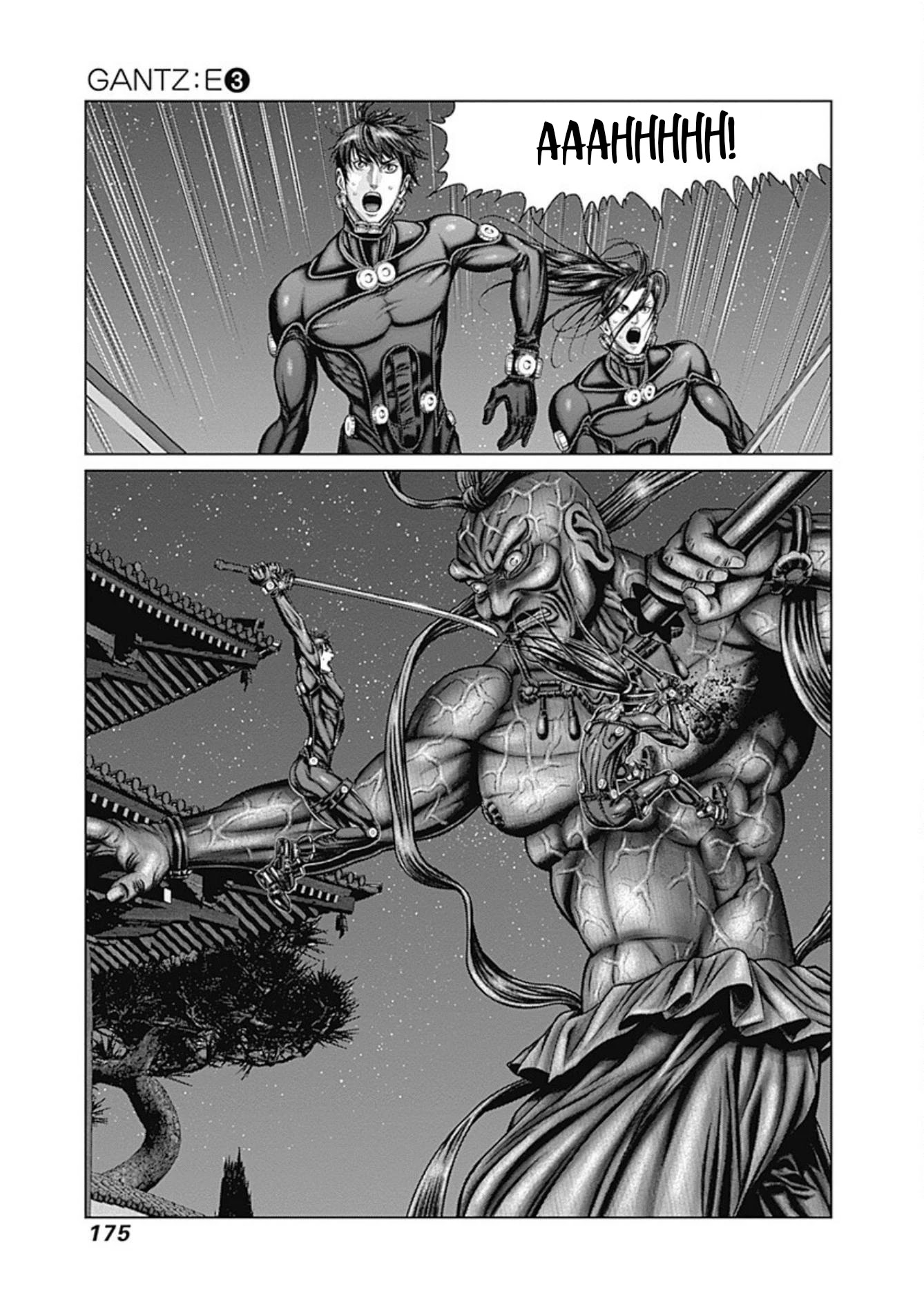 Gantz:E Chapter 25 page 20 - Chapter 25: Nio Statue