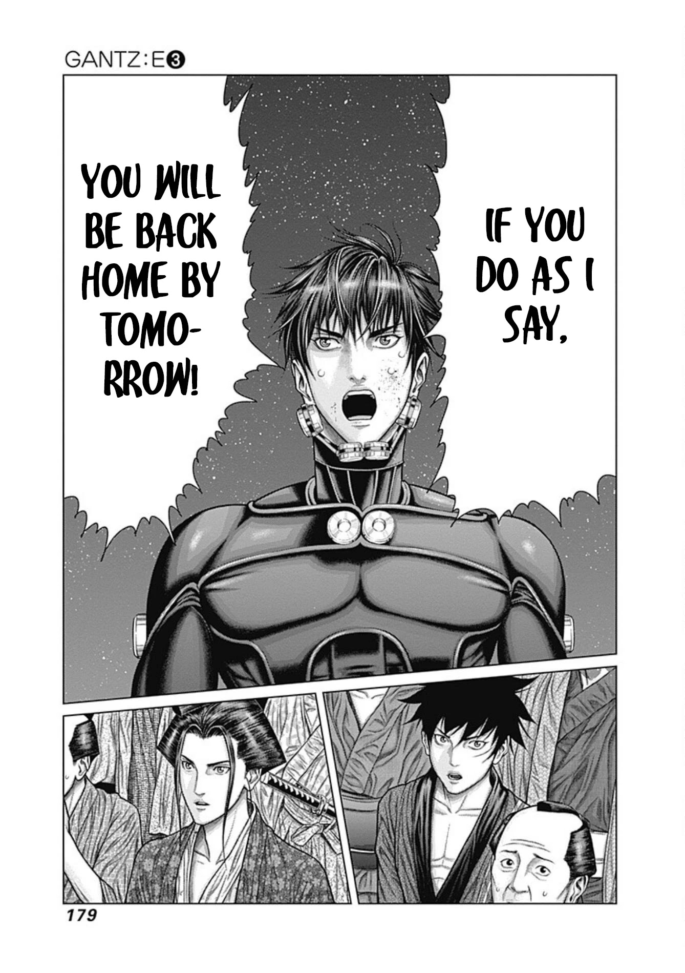 Gantz:E Chapter 25 page 25 - Chapter 25: Nio Statue