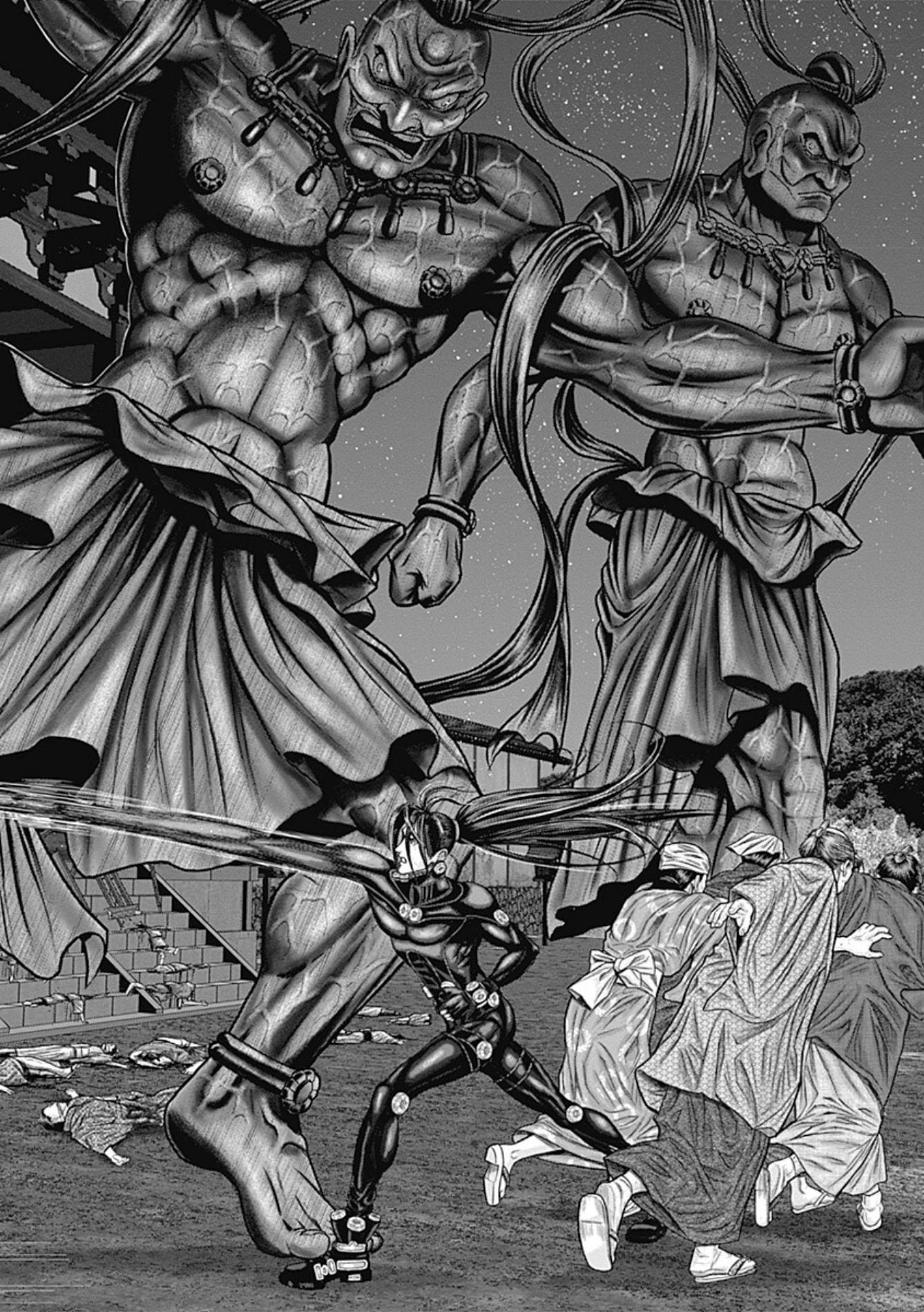 Gantz:E Chapter 25 page 3 - Chapter 25: Nio Statue