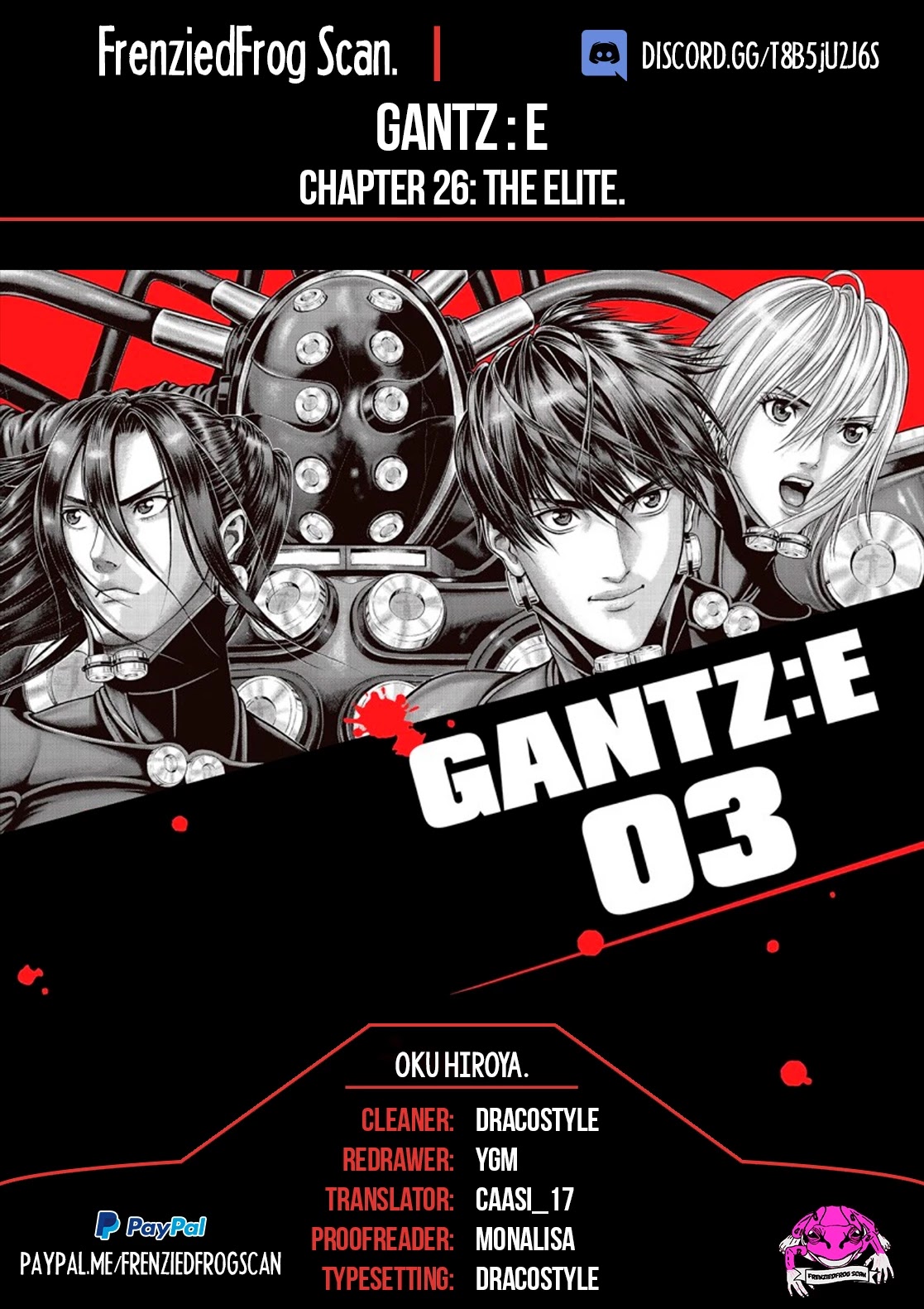 Gantz:E Chapter 26 page 1 - Chapter 26: The Elite