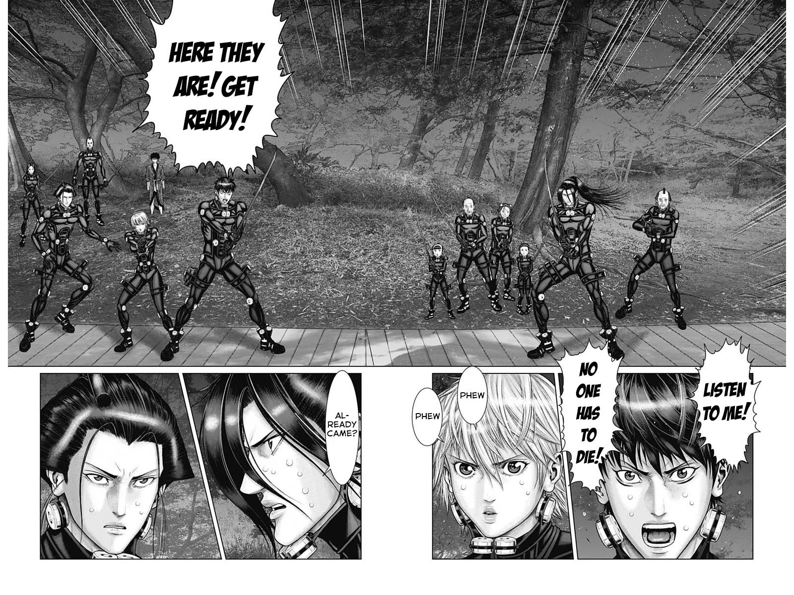 Gantz:E Chapter 55 page 13 - Chapter 55: The resonace of killing will