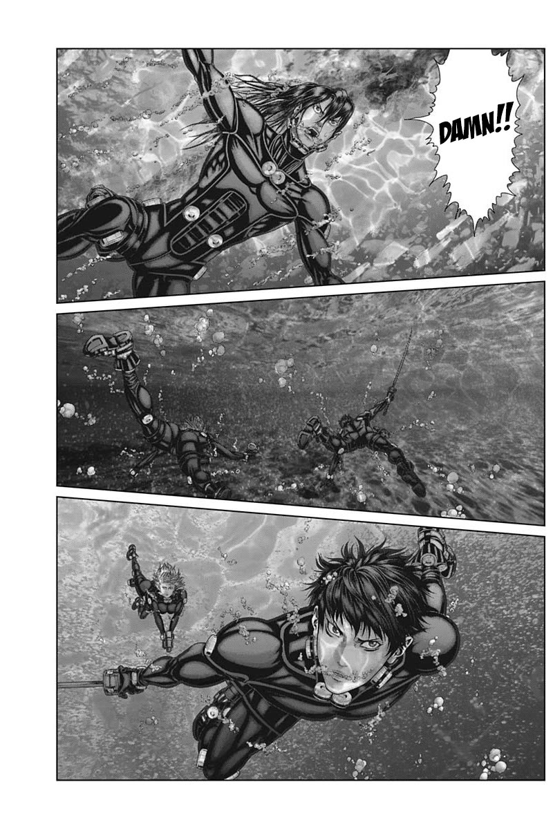 Gantz:E Chapter 56 page 14 - Chapter 56: Three divisions burn