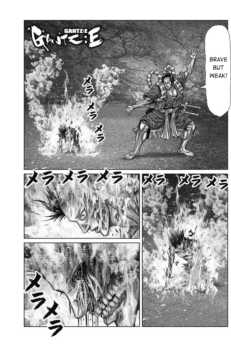 Gantz:E Chapter 58 page 1 - Chapter 58: Some people are conceited