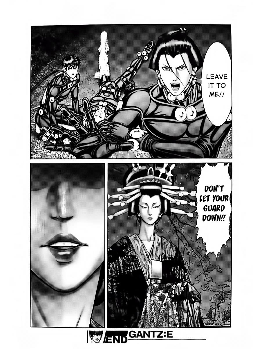 Gantz:E Chapter 59 page 17 - Chapter 59: Annoyed by the novelty