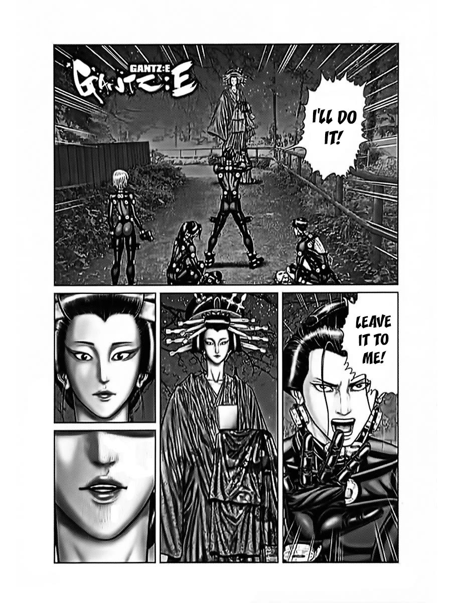 Gantz:E Chapter 60 page 1 - Chapter 60: Perspective