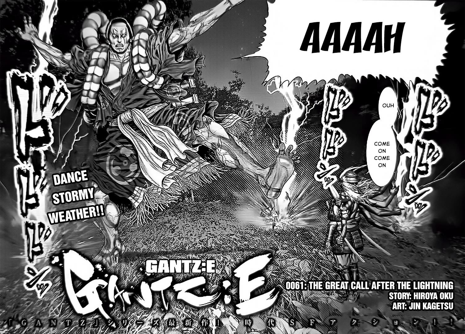Gantz:E Chapter 61 page 2 - Chapter 61: The great call after the lightning