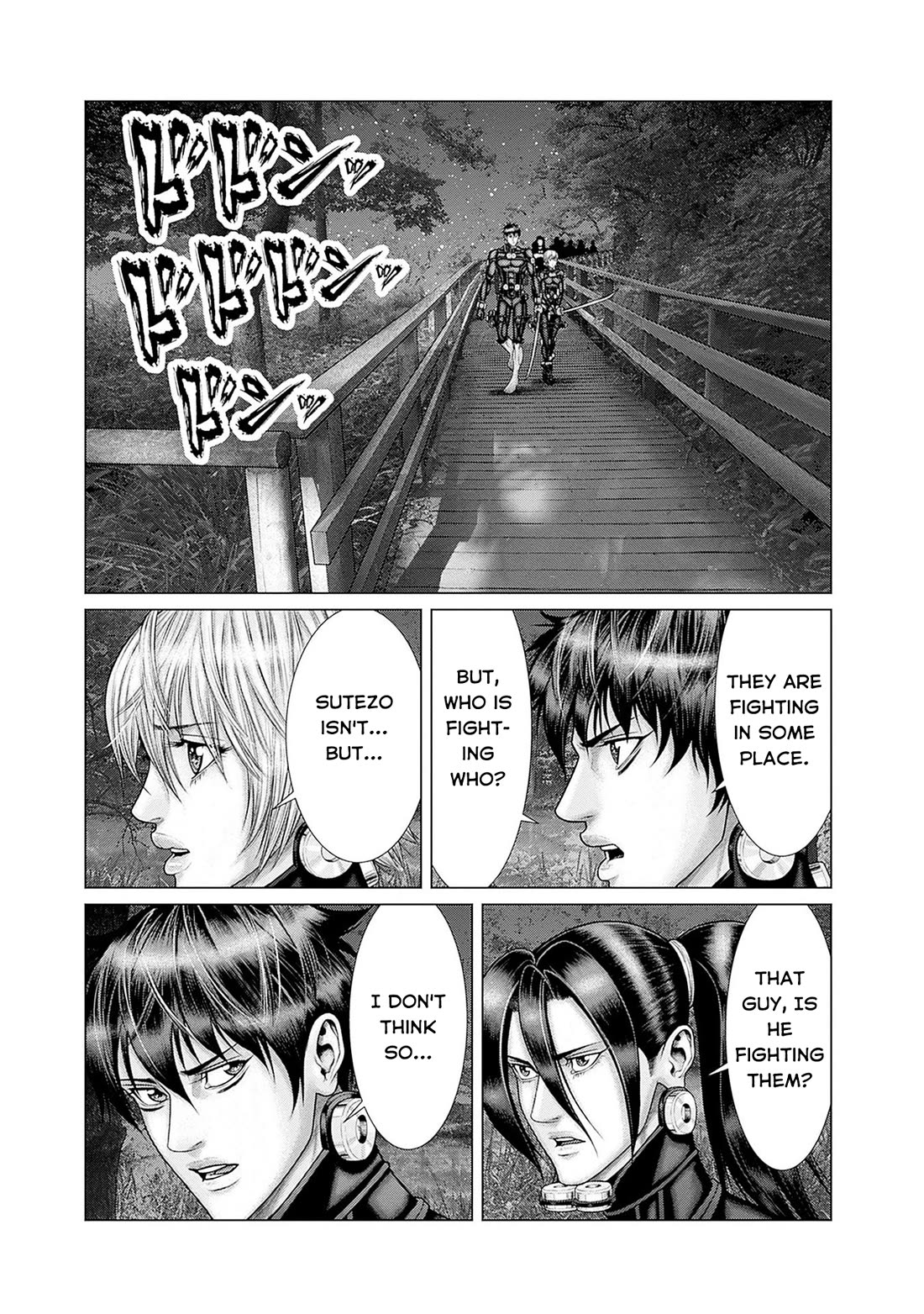 Gantz:E Chapter 62 page 1 - Chapter 62: Peering into the darkness