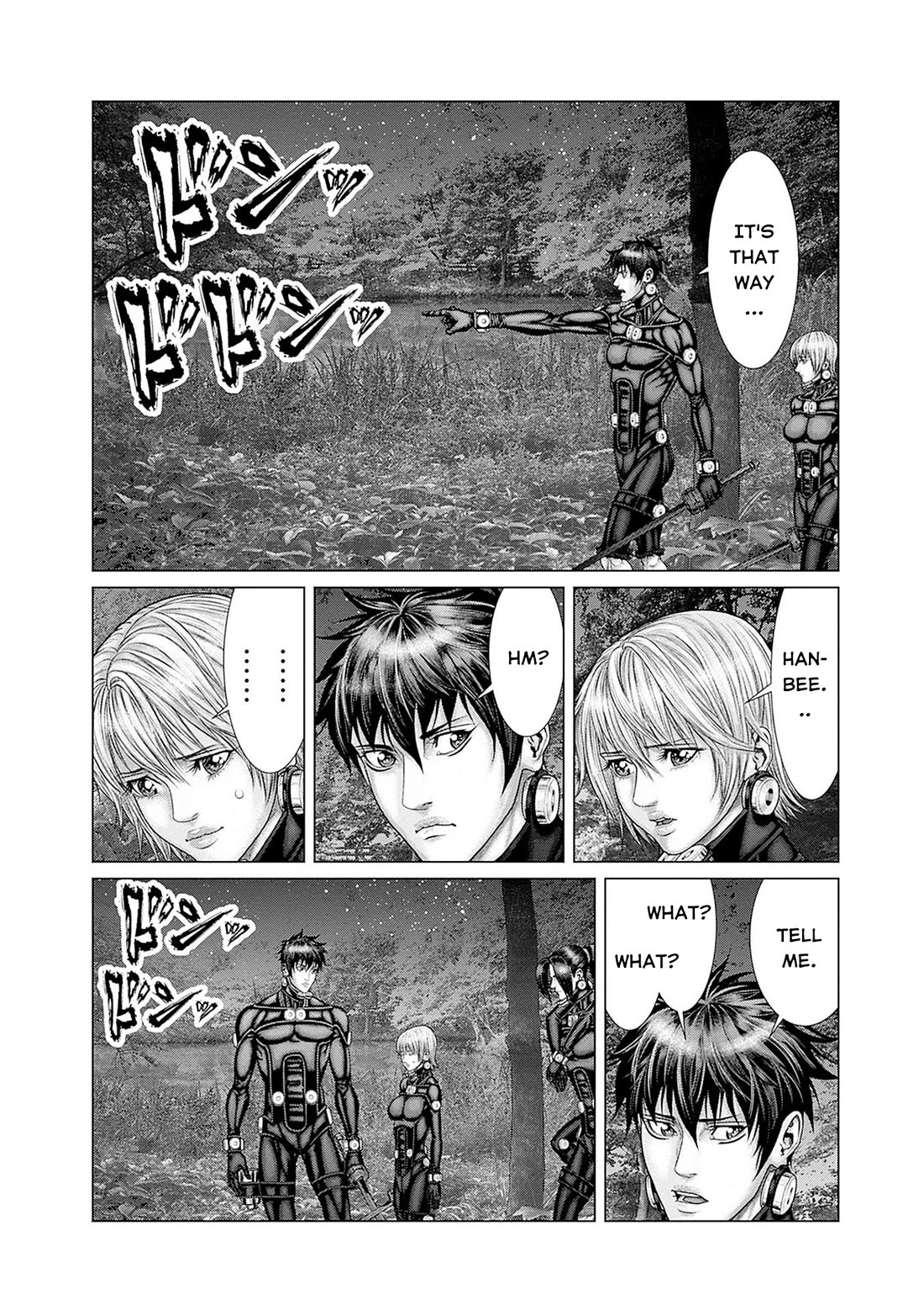 Gantz:E Chapter 62 page 3 - Chapter 62: Peering into the darkness