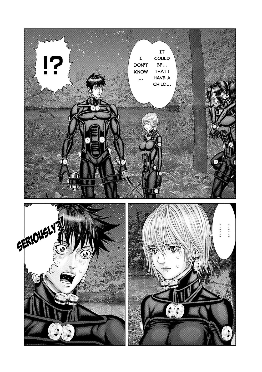 Gantz:E Chapter 62 page 4 - Chapter 62: Peering into the darkness