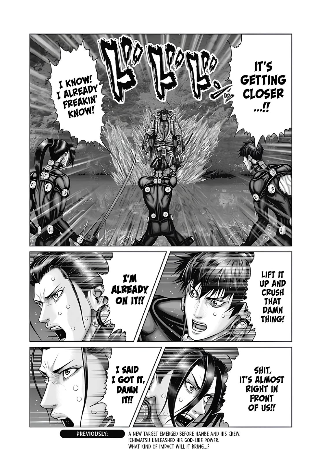 Gantz:E Chapter 63 page 1 - Chapter 63: The Inevitable Downfall