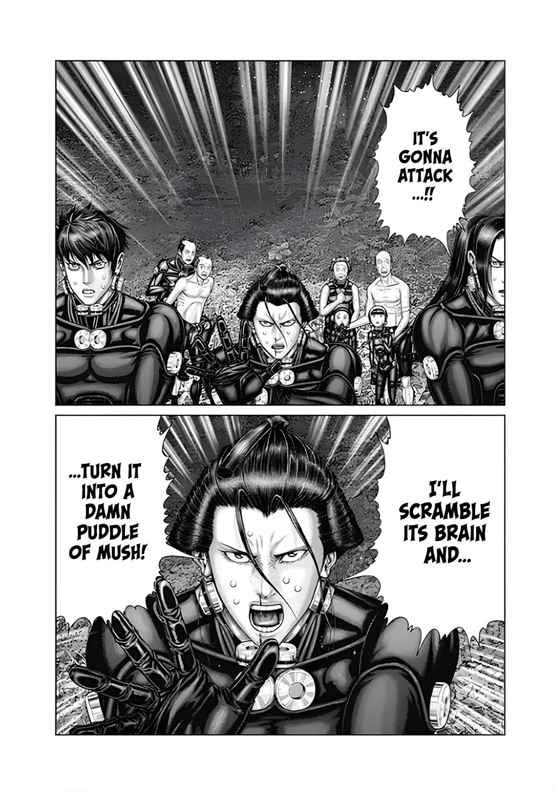 Gantz:E Chapter 63 page 3 - Chapter 63: The Inevitable Downfall
