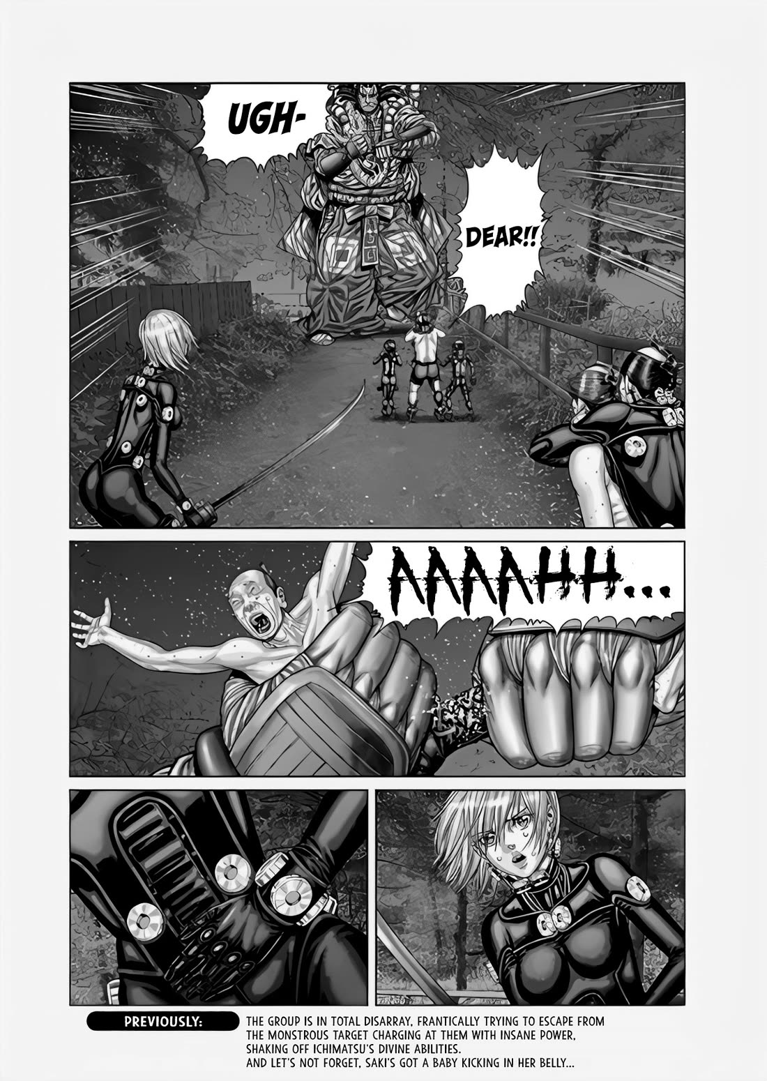 Gantz:E Chapter 64 page 1 - Chapter 64: The Relentless Abyss