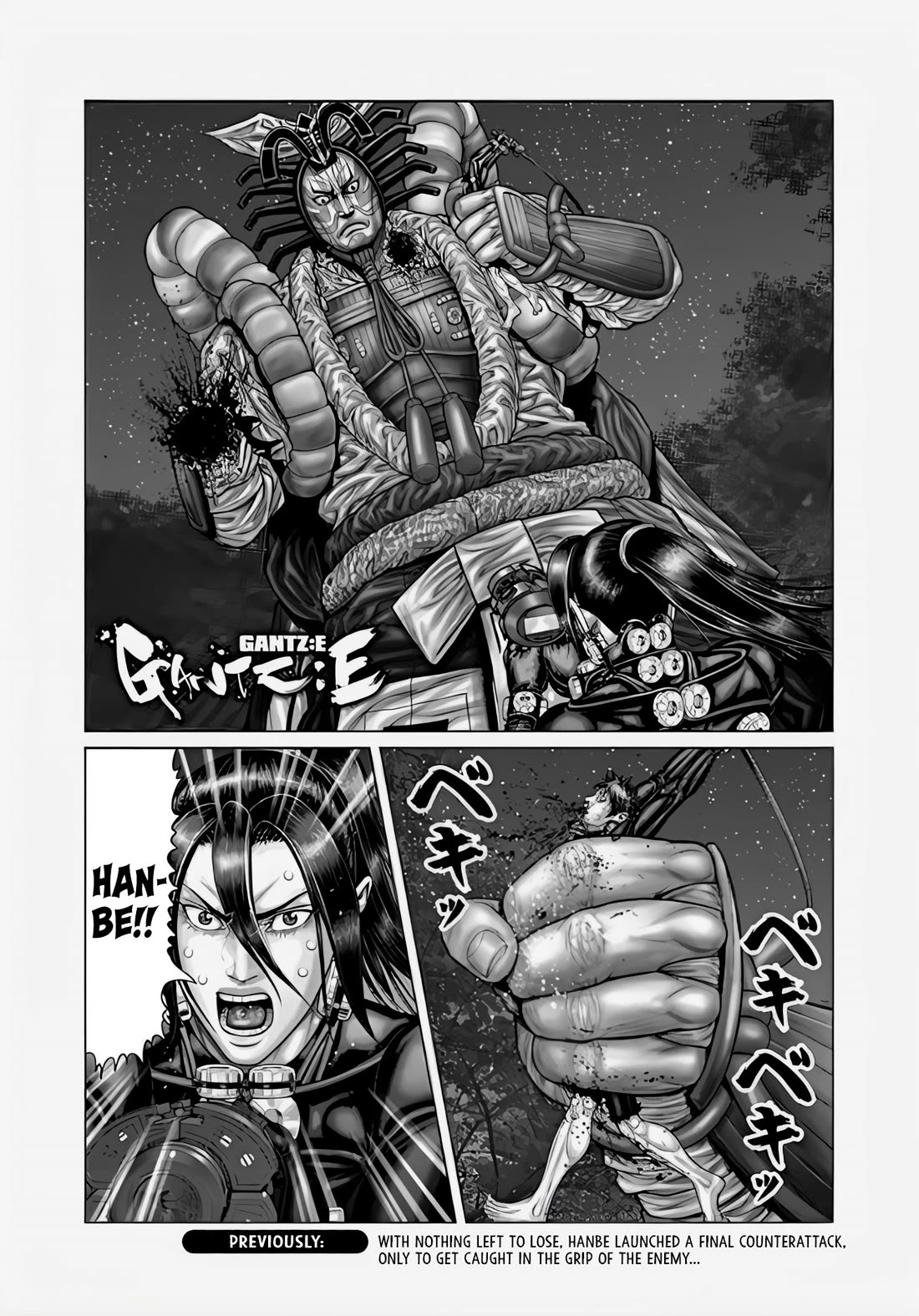 Gantz:E Chapter 66 page 1 - Chapter 66: The Best Performer