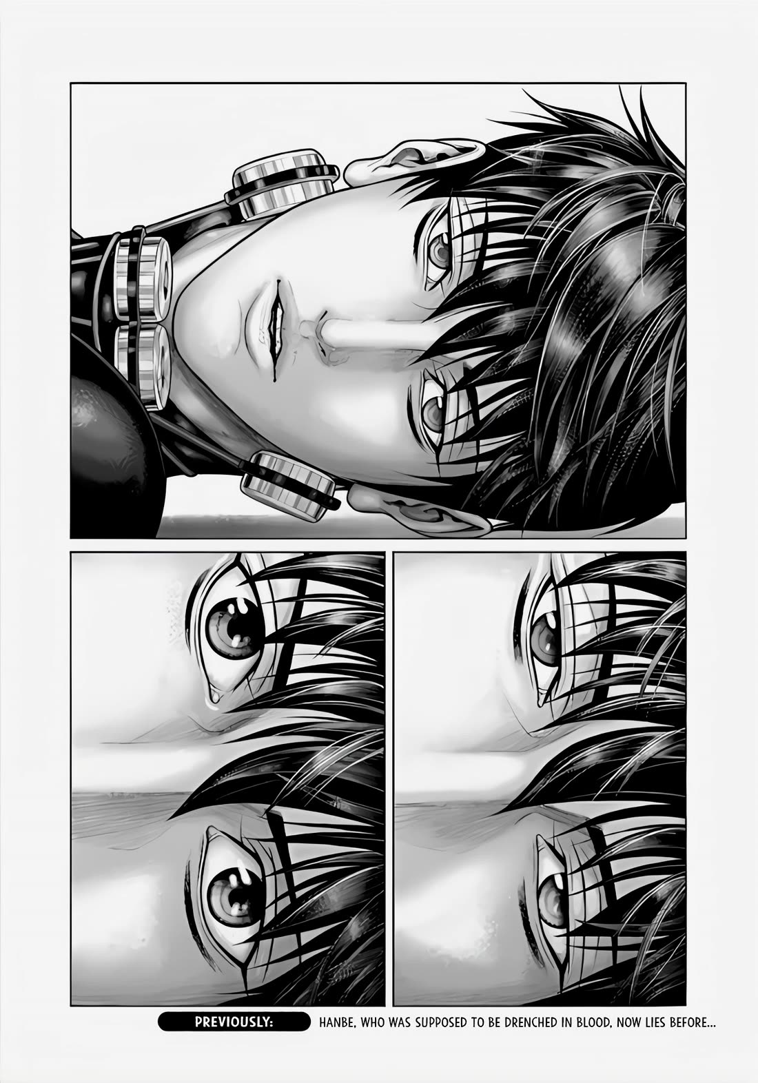 Gantz:E Chapter 67 page 1 - Chapter 67: The One Who Has 100 Points