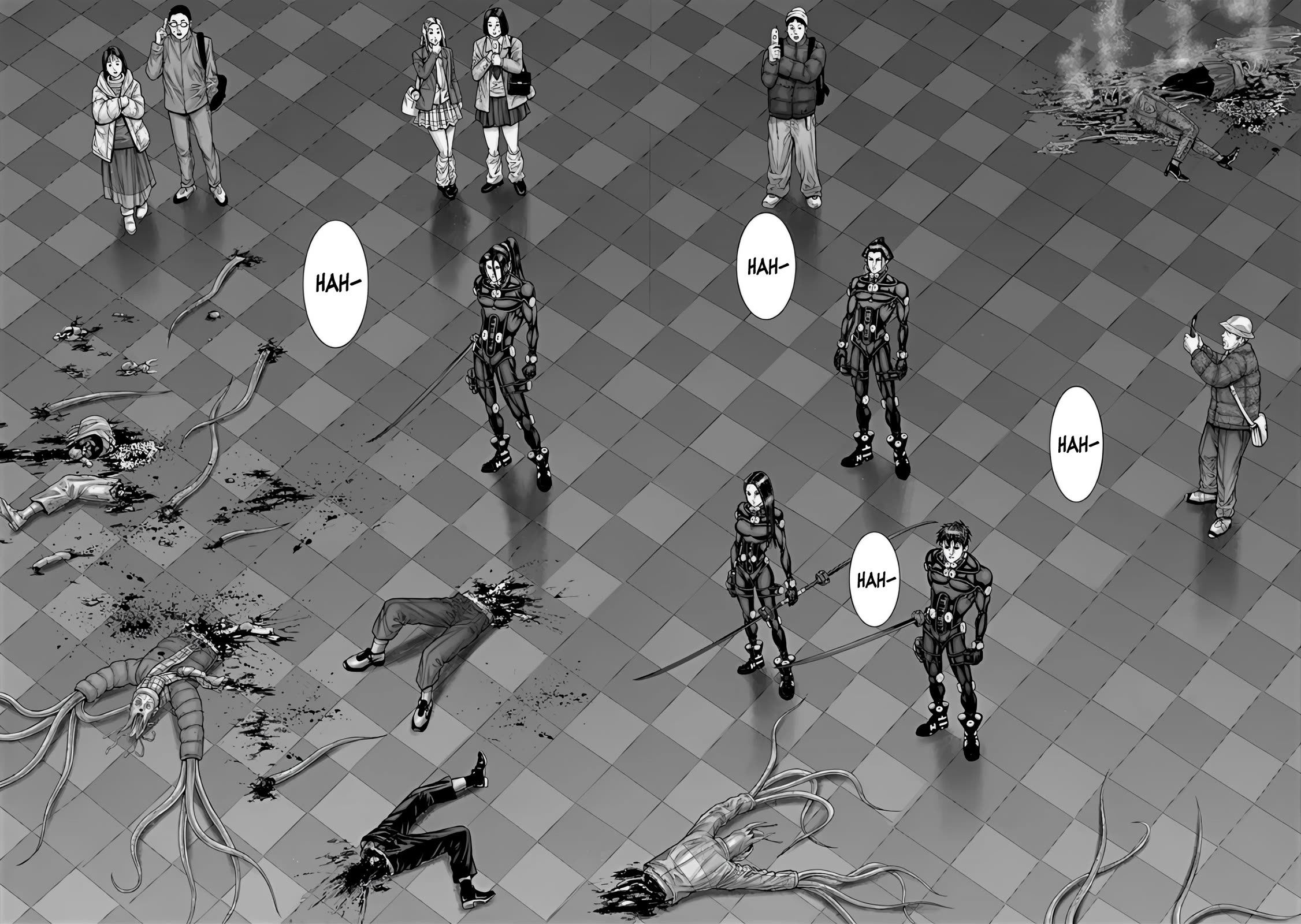 Gantz:E Chapter 71 page 14 - Chapter 71: The Battle for Possession