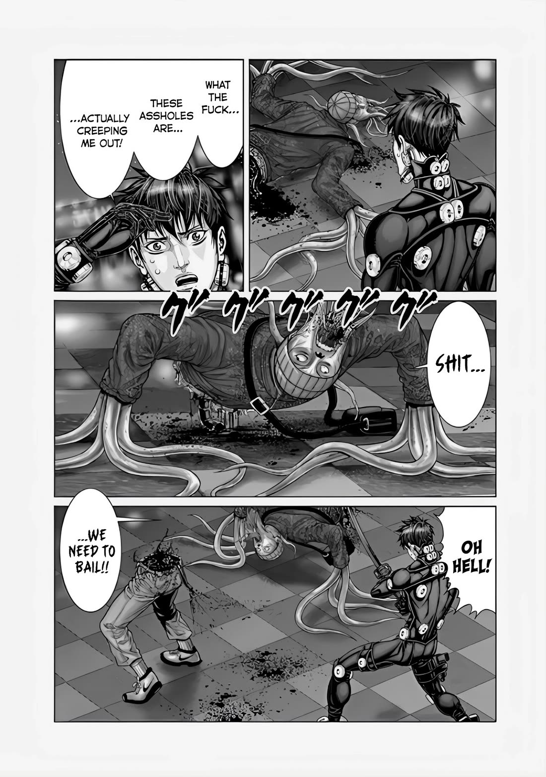 Gantz:E Chapter 71 page 15 - Chapter 71: The Battle for Possession