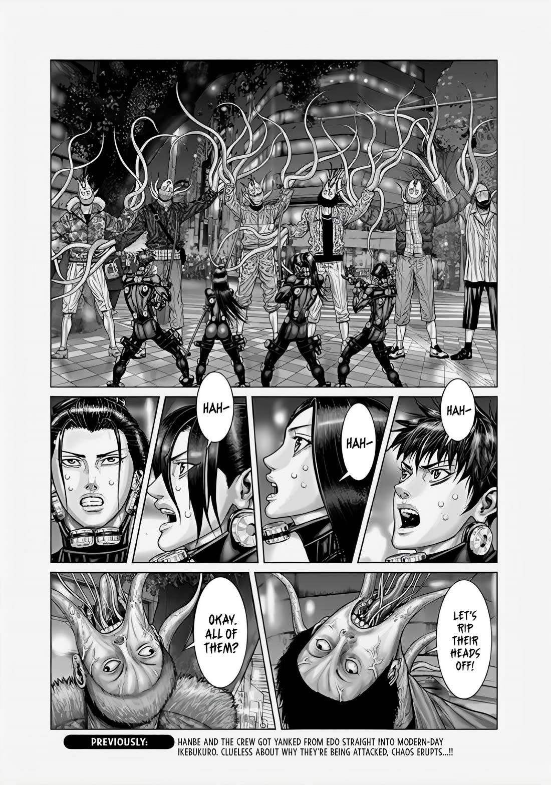 Gantz:E Chapter 71 page 2 - Chapter 71: The Battle for Possession