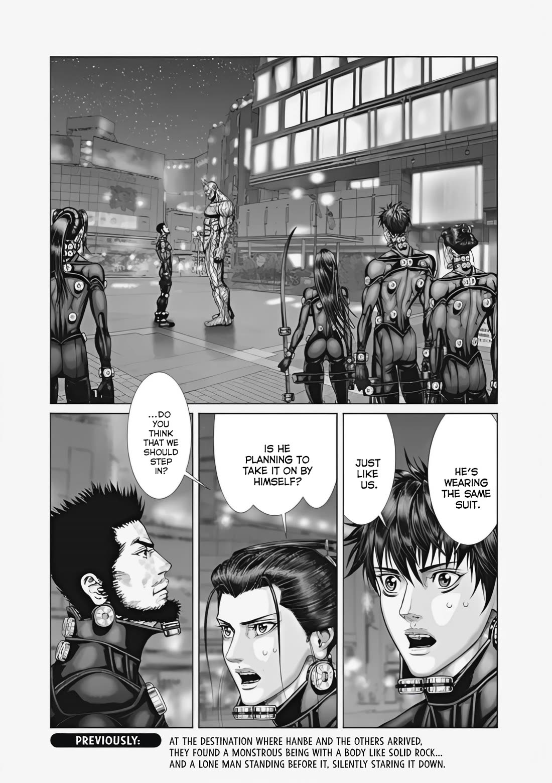 Gantz:E Chapter 74 page 1 - Chapter 74: Every Trick in the Book