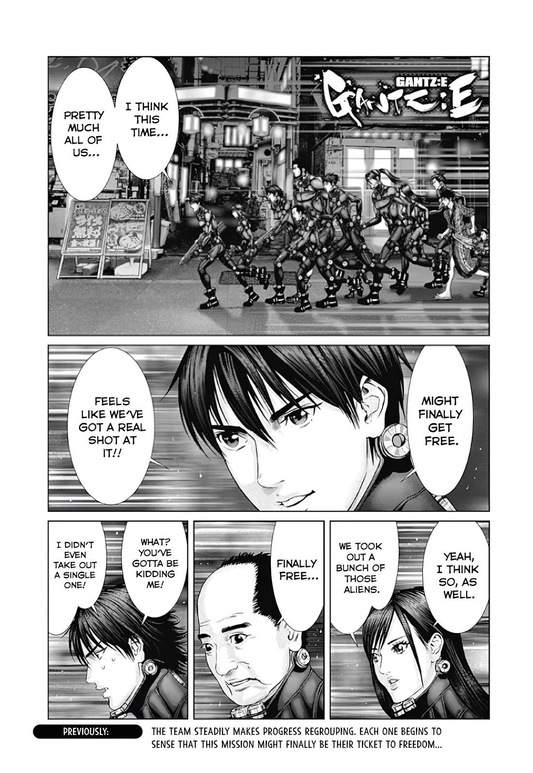 Gantz:E Chapter 77 page 1 - Chapter 77: Resurrection from Death