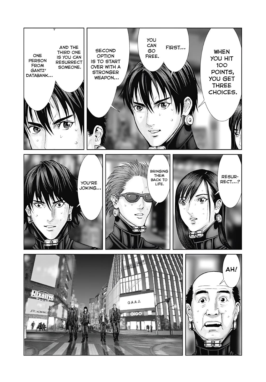 Gantz:E Chapter 77 page 6 - Chapter 77: Resurrection from Death