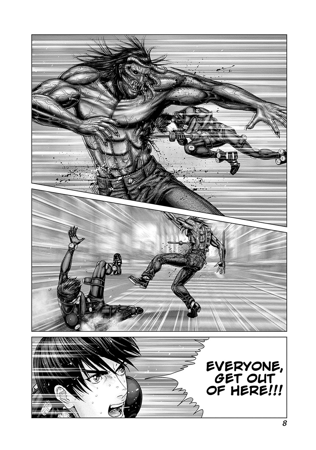 Gantz:E Chapter 81 page 8 - Chapter 81: Reverse Grip