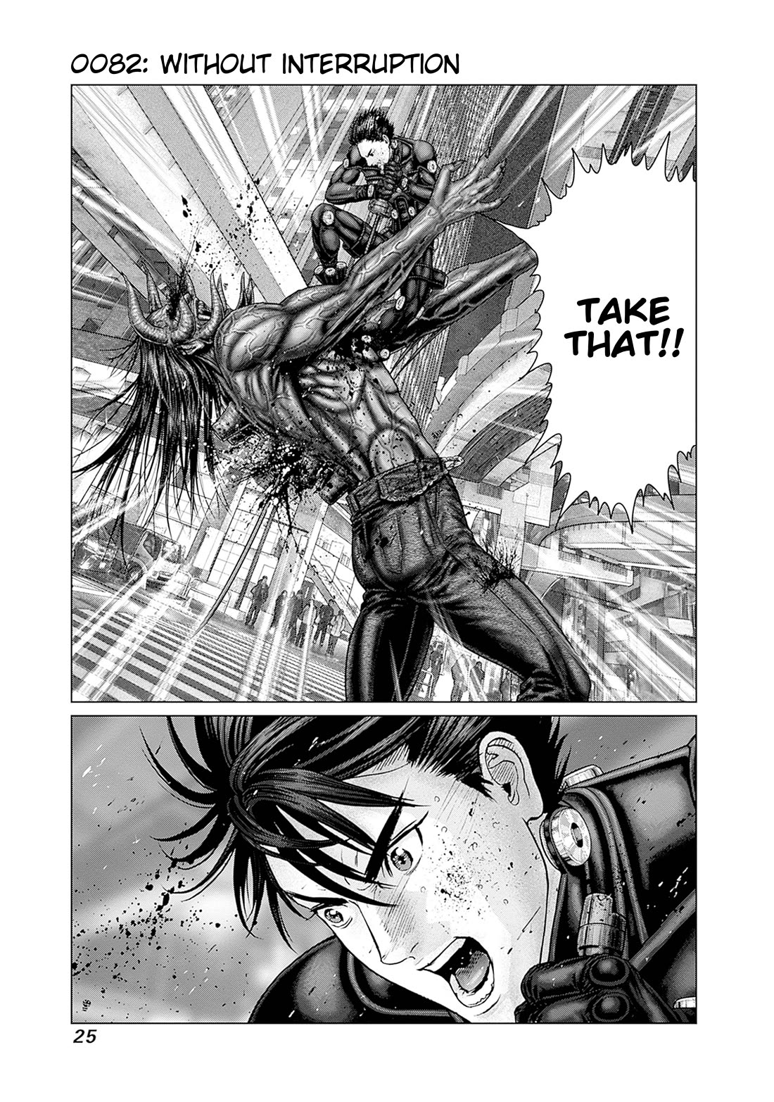 Gantz:E Chapter 82 page 1 - Chapter 82: Without Interruption