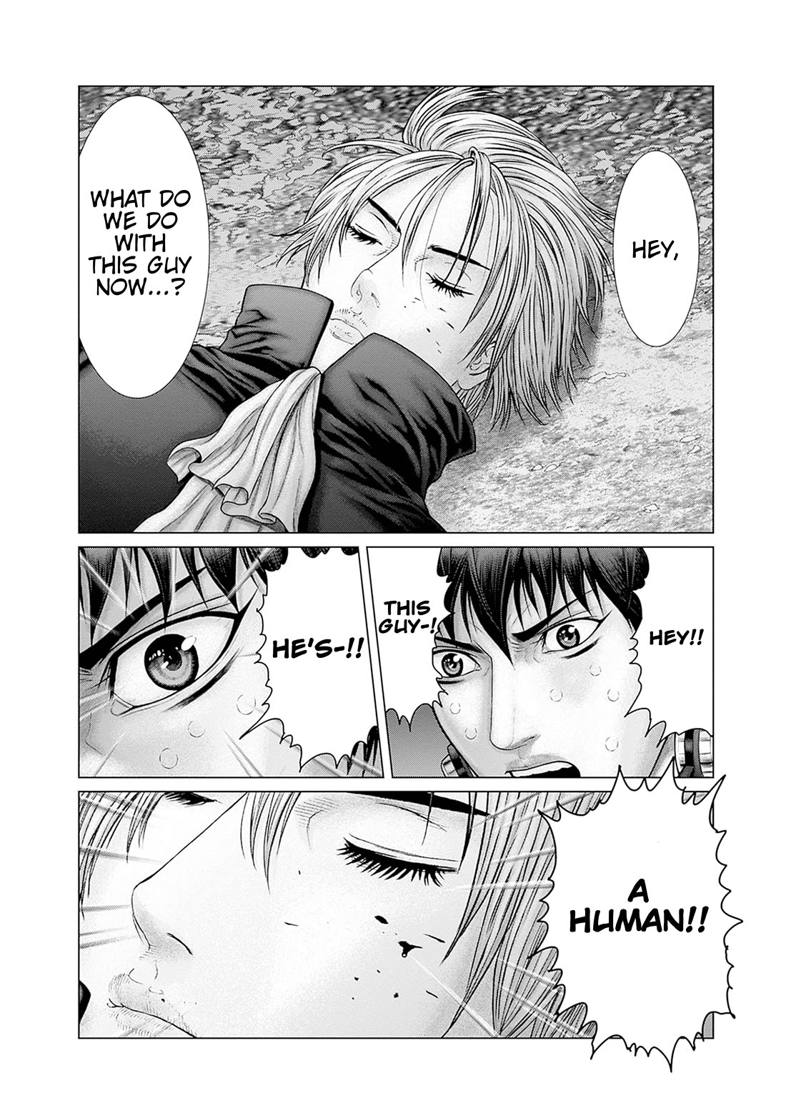 Gantz:E Chapter 85 page 16 - Chapter 85: Who Goes there?