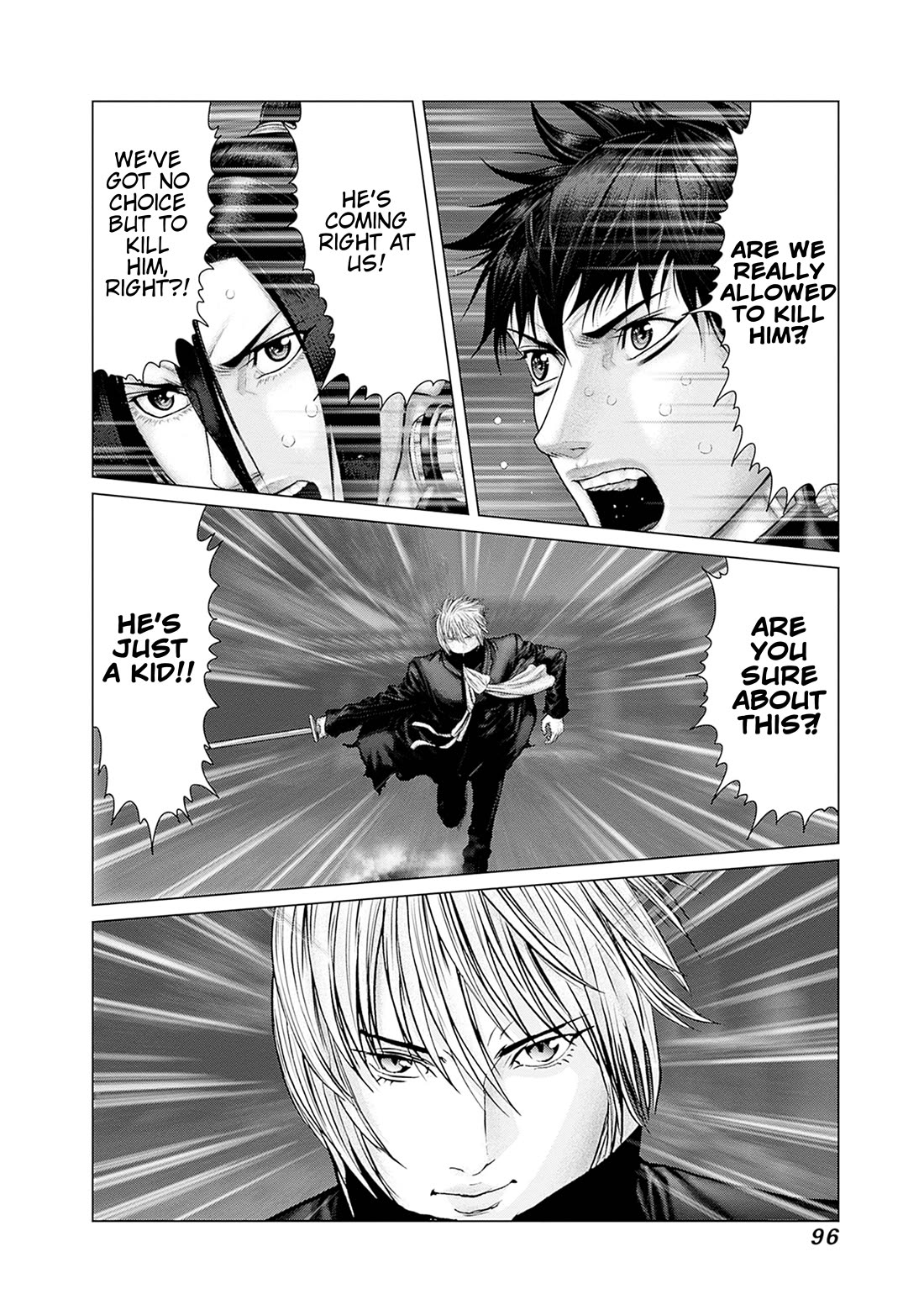 Gantz:E Chapter 85 page 4 - Chapter 85: Who Goes there?