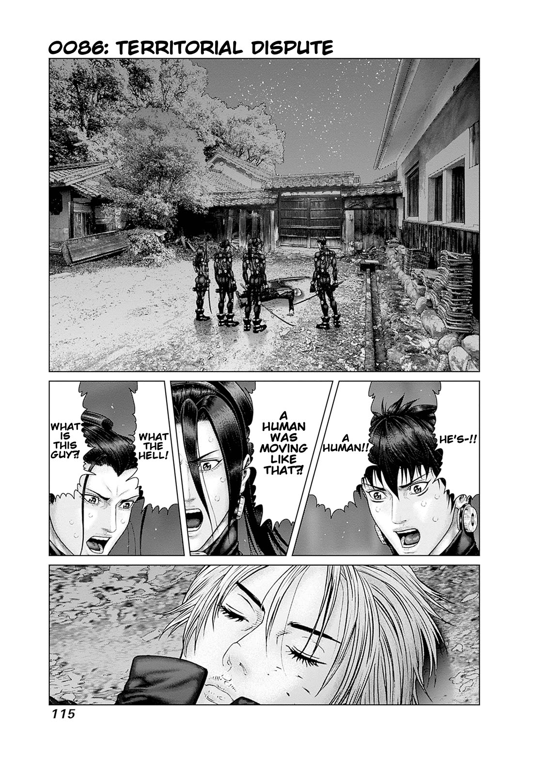 Gantz:E Chapter 86 page 1 - Chapter 86: Territorial Dispute