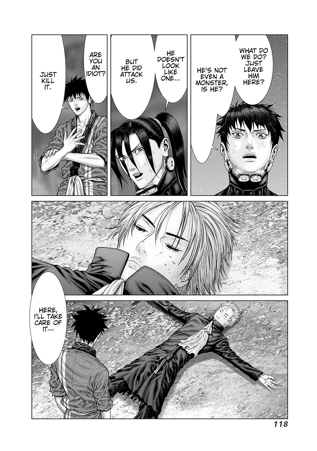 Gantz:E Chapter 86 page 2 - Chapter 86: Territorial Dispute
