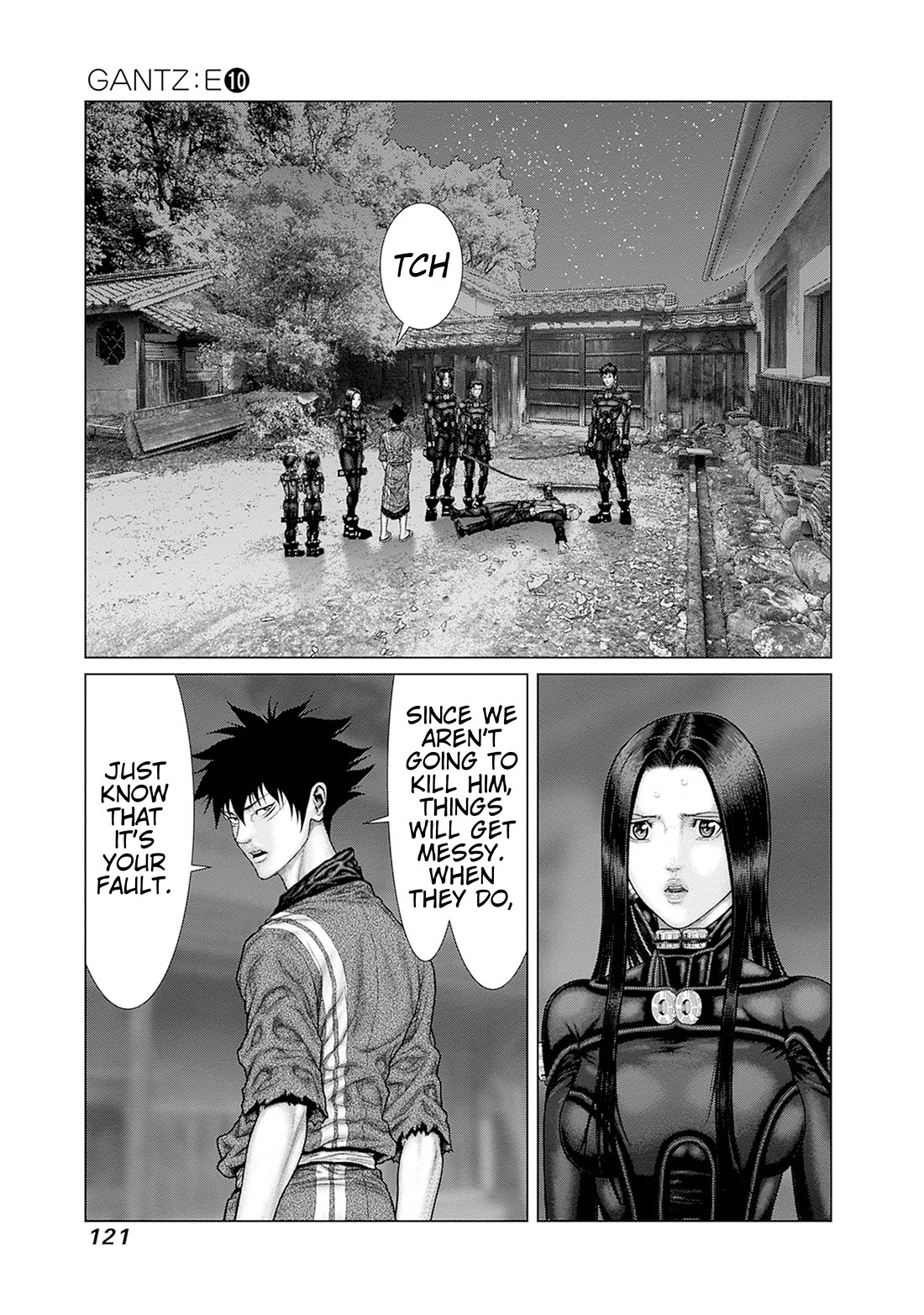 Gantz:E Chapter 86 page 5 - Chapter 86: Territorial Dispute