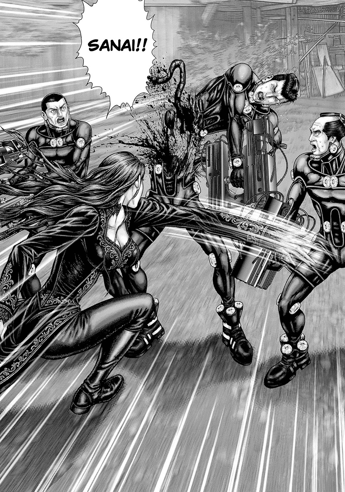 Gantz:E Chapter 89 page 4 - Chapter 89: Cutting In