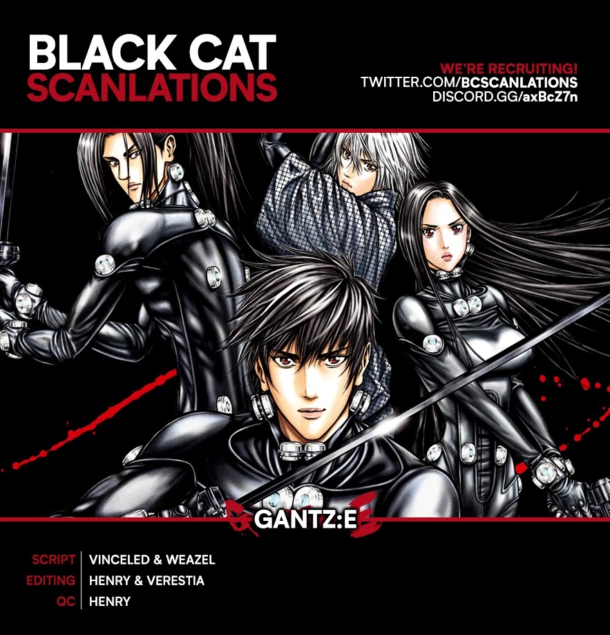 Gantz:E Chapter 9 page 1 - Chapter 9: Like a Monstrous Mountain