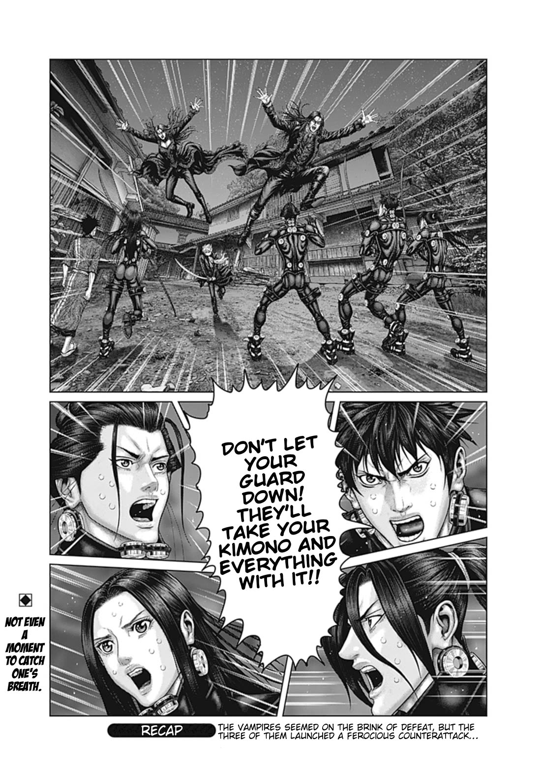 Gantz:E Chapter 91 page 1 - Chapter 91: A Thirst For Life