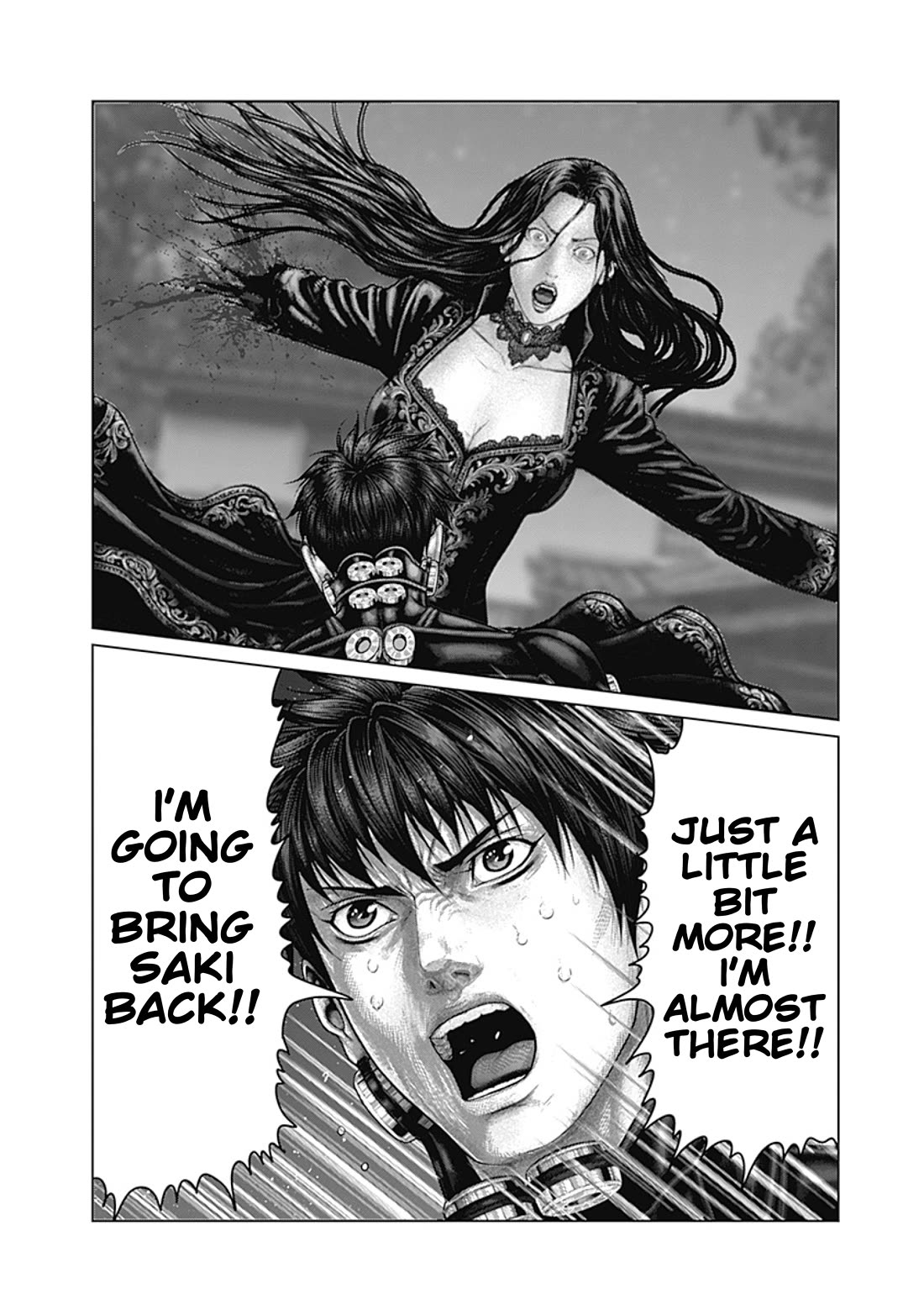 Gantz:E Chapter 91 page 8 - Chapter 91: A Thirst For Life