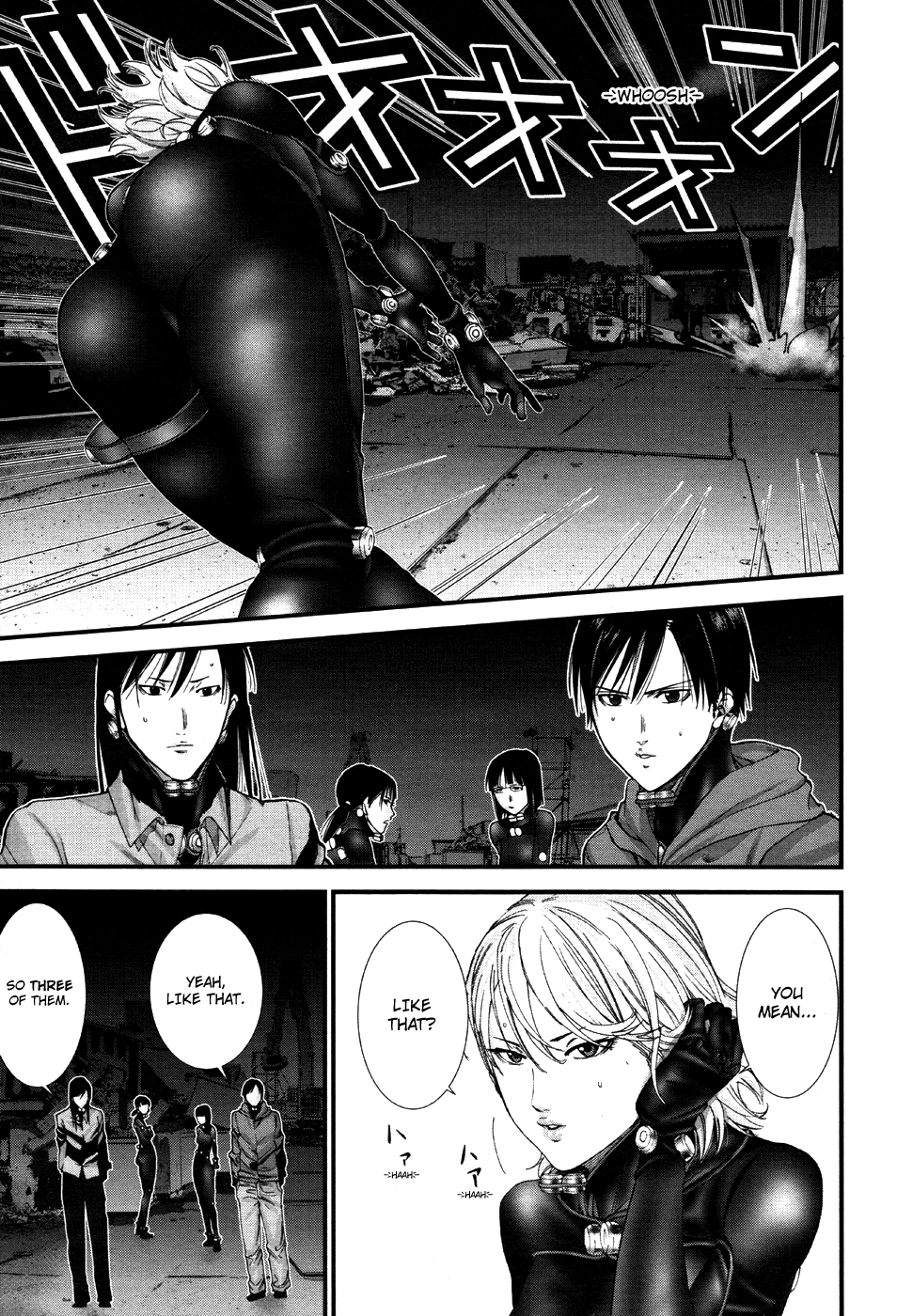 Gantz:G Chapter 10 page 8 - Chapter 10: Women's Weapons