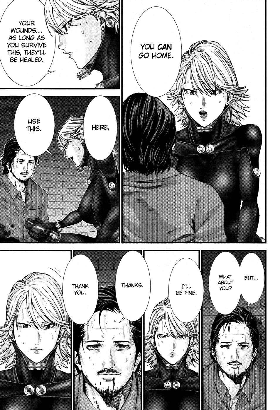 Gantz:G Chapter 15 page 9 - Chapter 15: Finish Line and Verge of Death